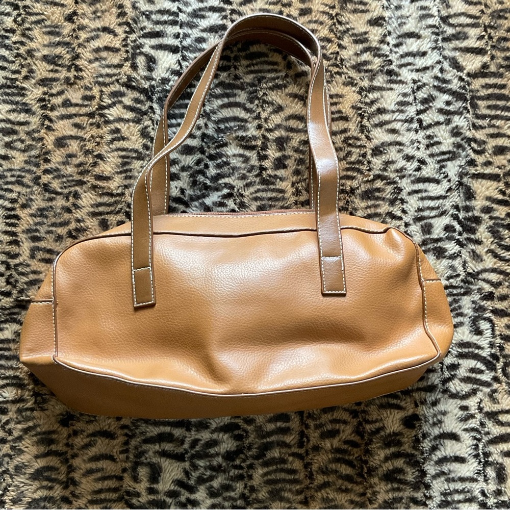 Brown y2k vintage shoulder handbag